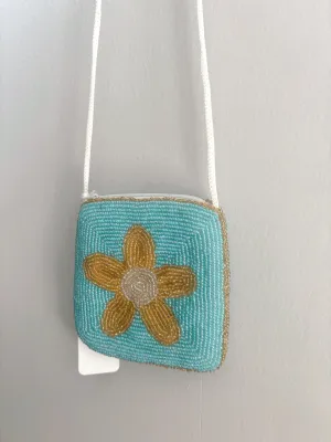 Beaded Flower Purse