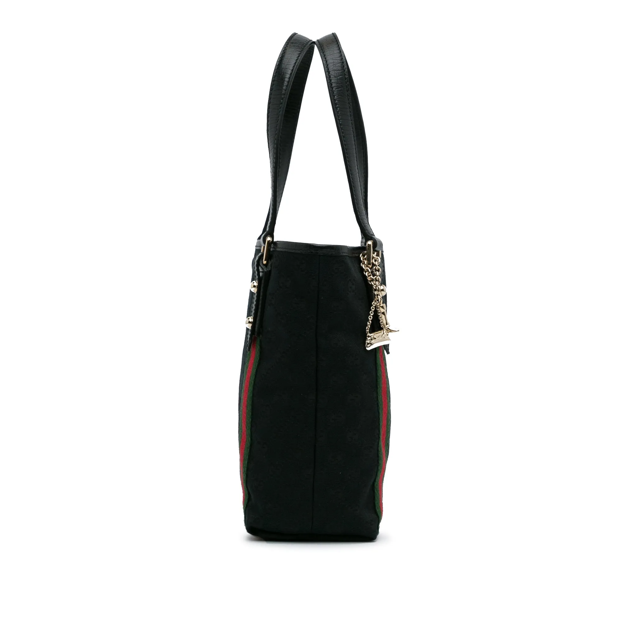 Black Gucci GG Canvas Jolicoeur Tote Bag