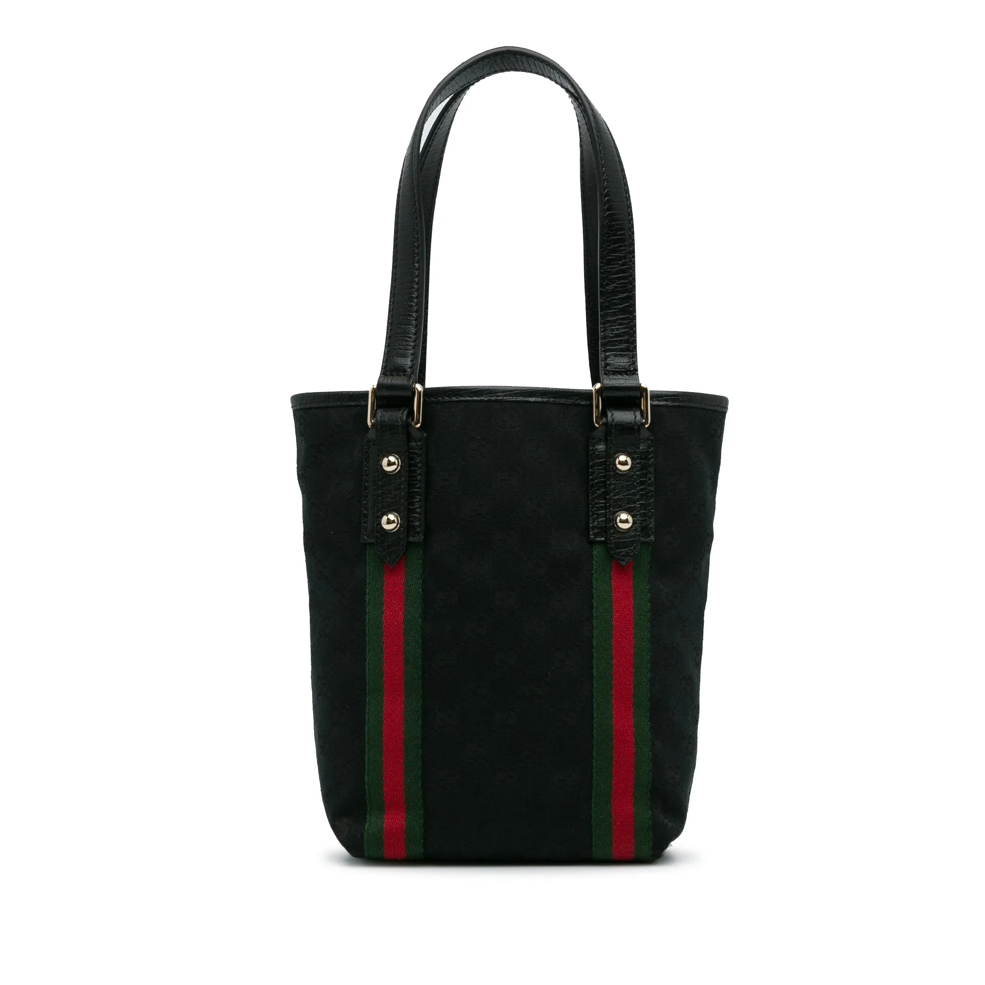 Black Gucci GG Canvas Jolicoeur Tote Bag