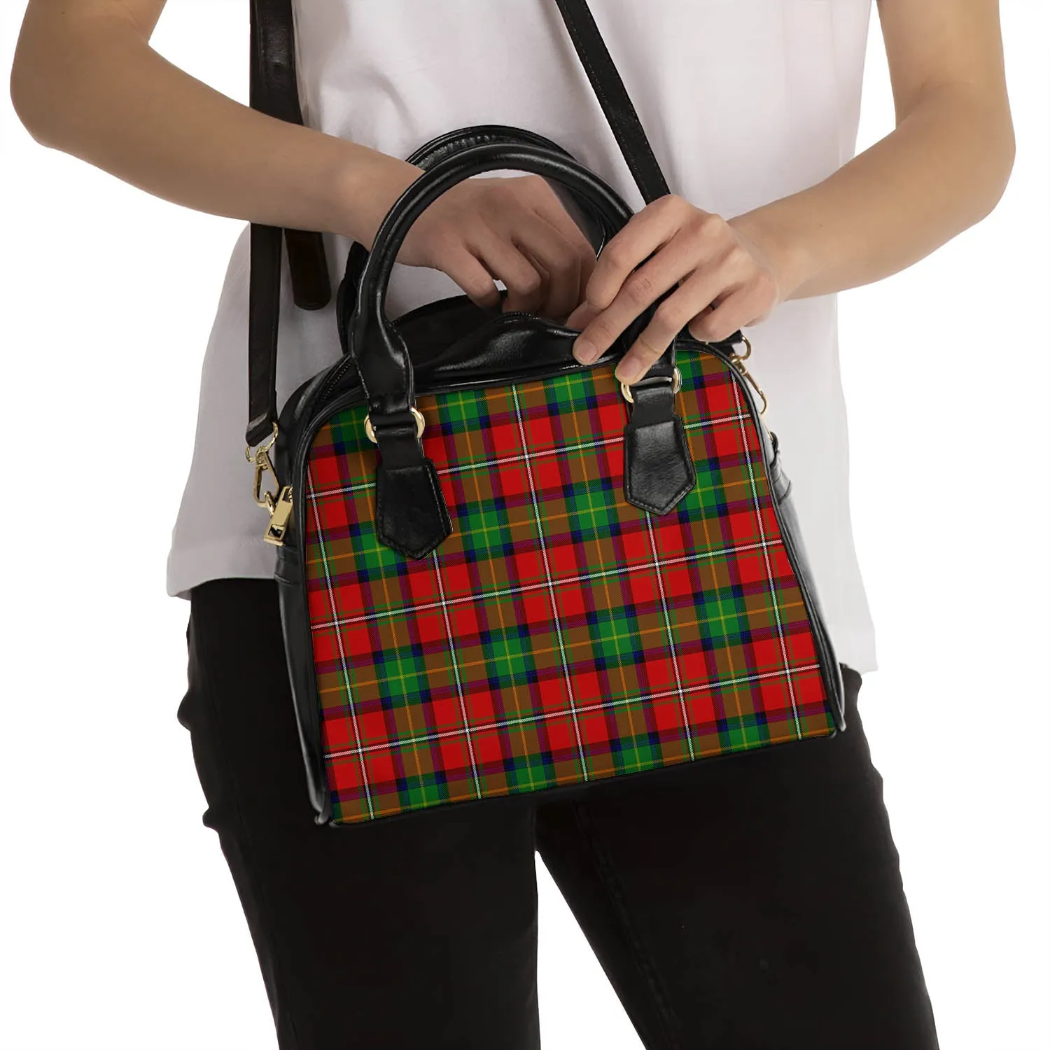 Boyd Tartan Shoulder Handbags