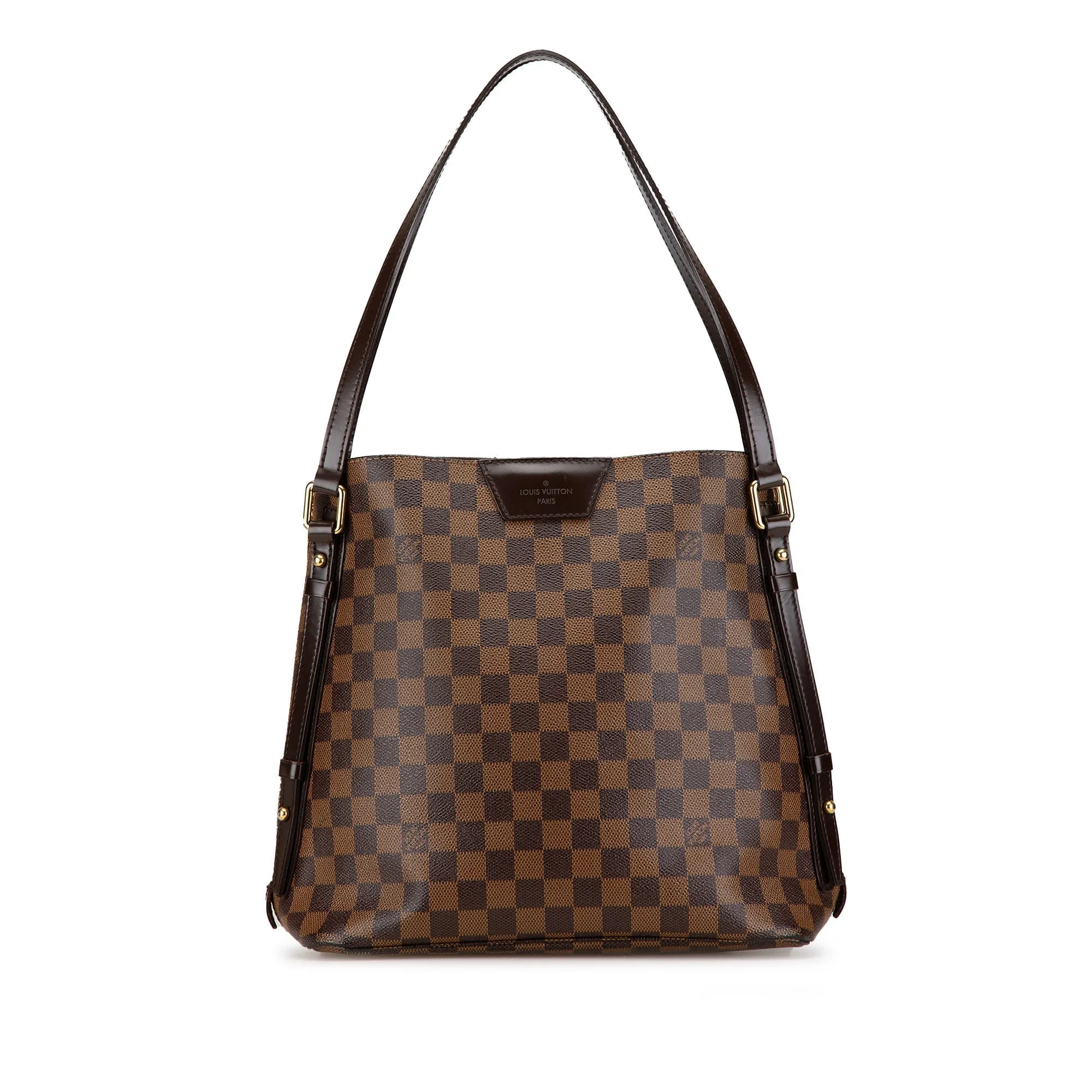 Brown Louis Vuitton Damier Ebene Cabas Rivington Tote Bag