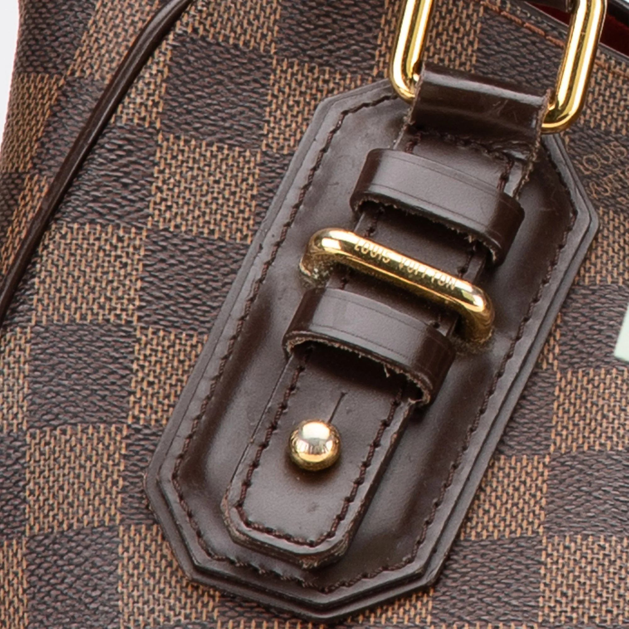 Brown Louis Vuitton Damier Ebene Griet Tote Bag