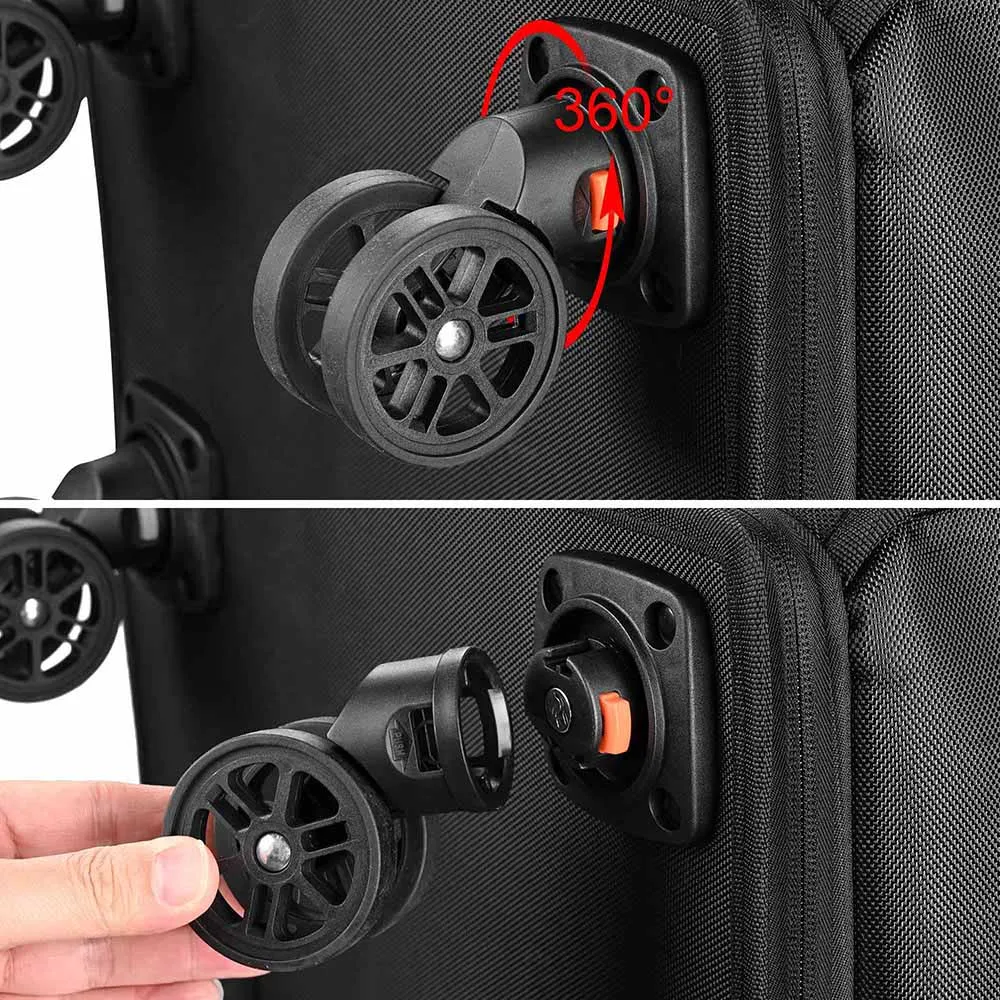 Byootique Portable HairStylist Travel Case with Wheels