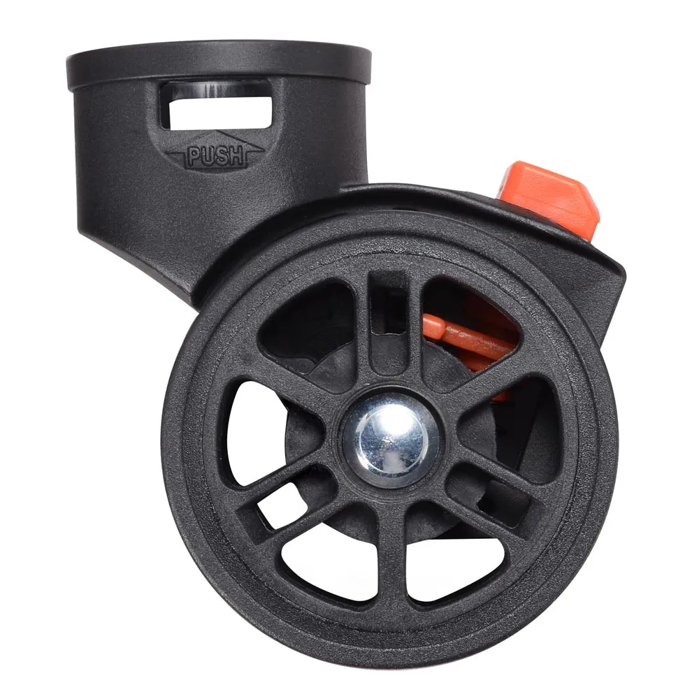Byootique Replaced Lockable 360 Swivel Caster Makeup Case 2pcs Set