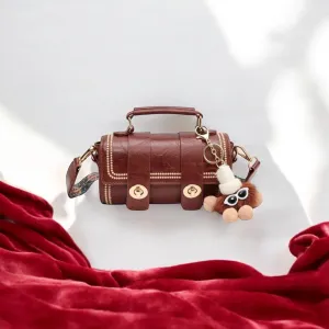 Chic Girl Cross Body Bag Brown