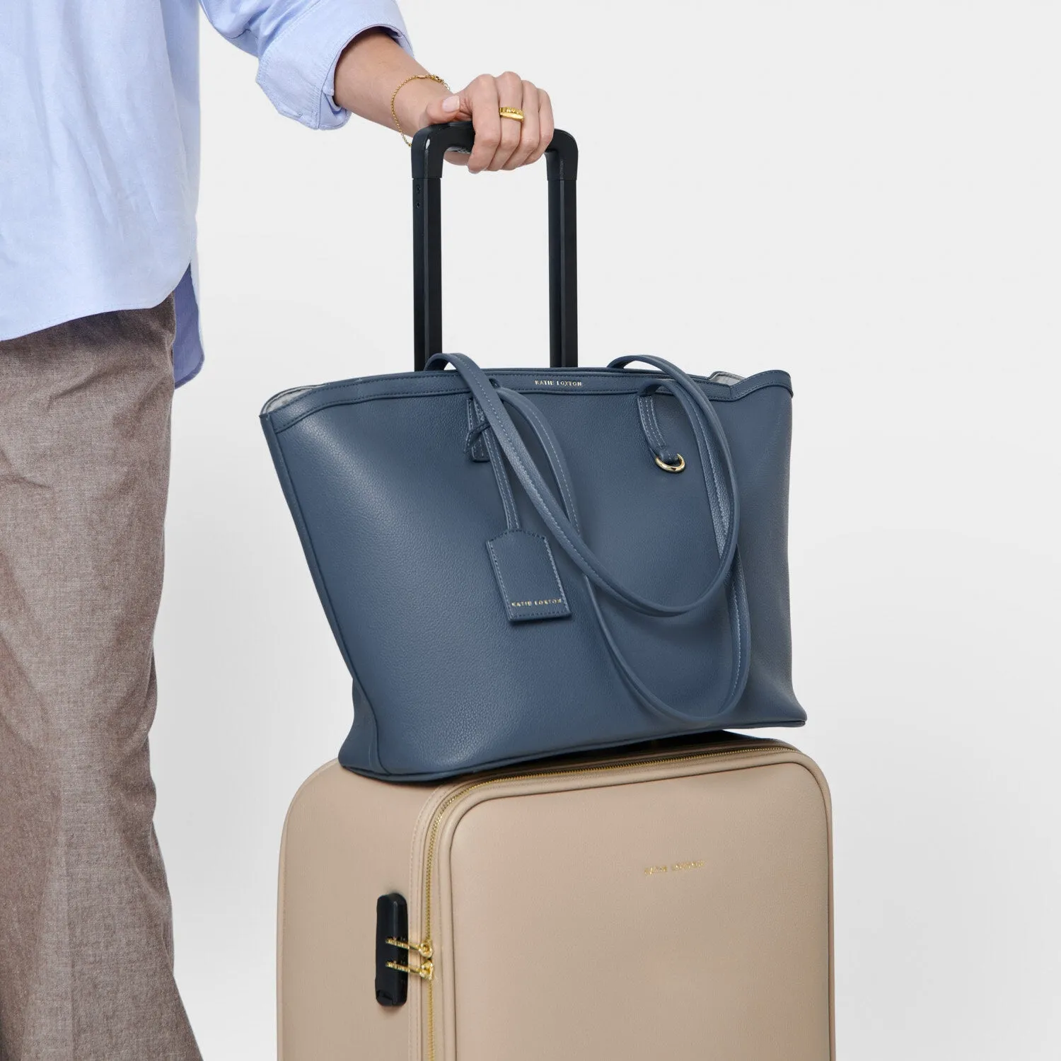 Katie Loxton 49cm Navy Travel Tote Bag
